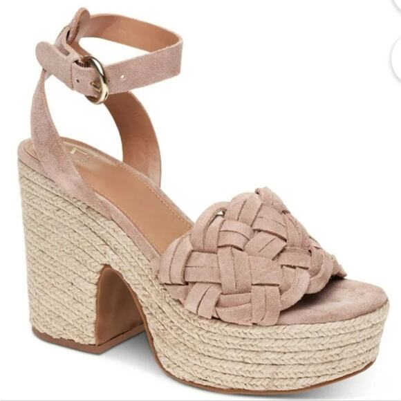 Marc Fisher Shoes - Marc Fisher Odilia Espadrille Platform Sandal Natural 9